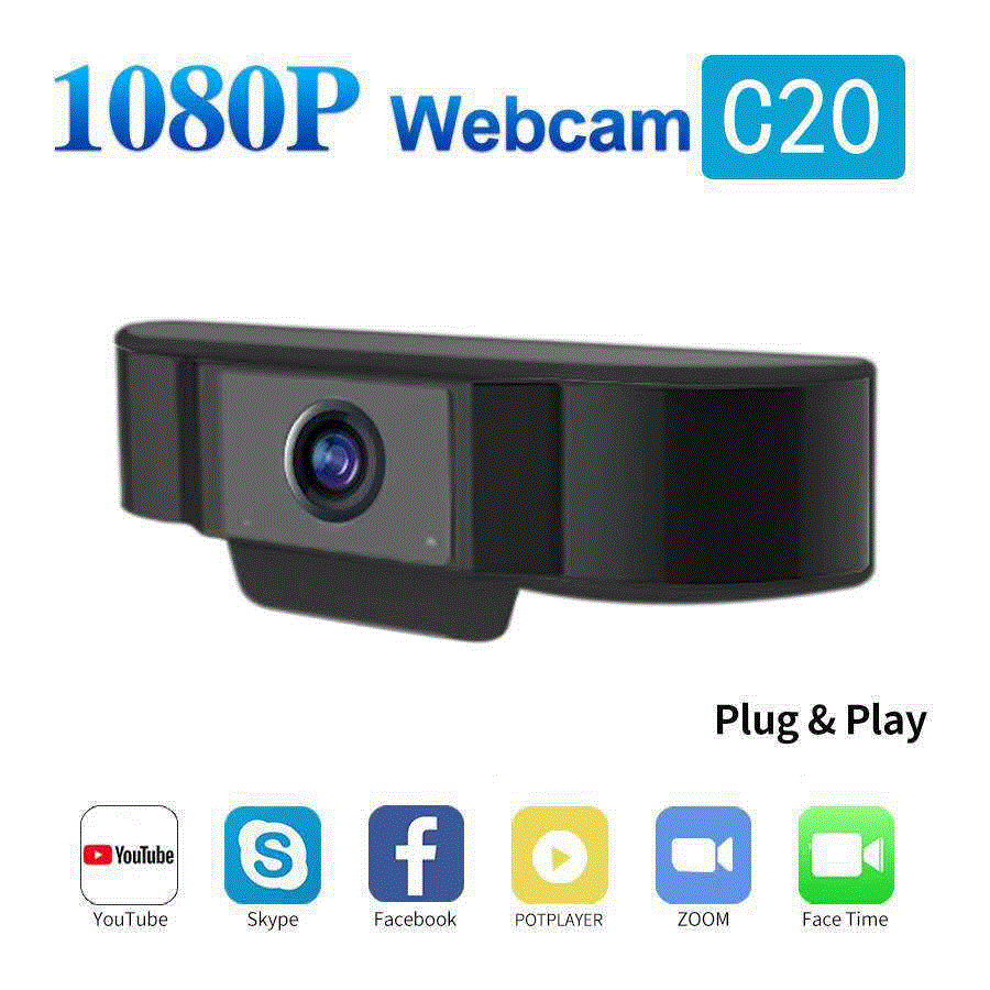 webcam network USB computer camera 1080P high-definition conference microphone beauty live online class
