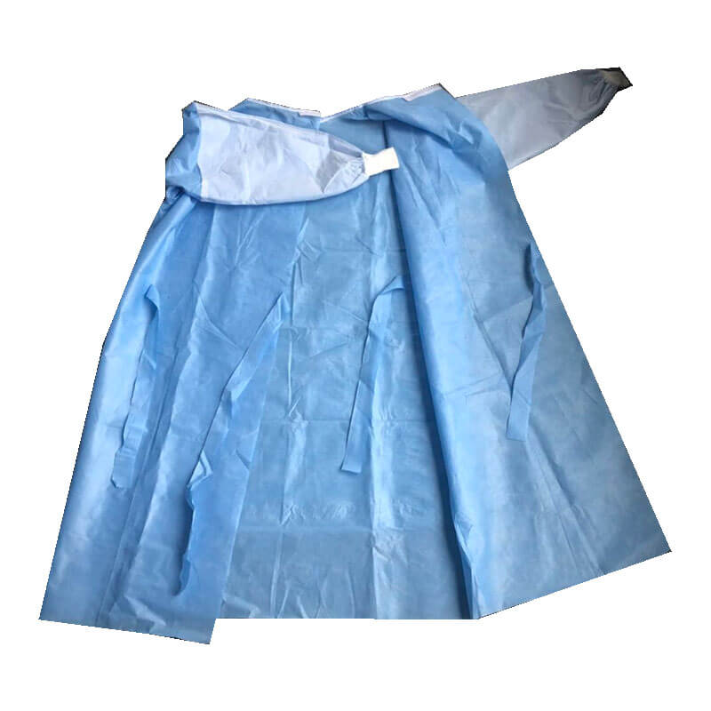 Ultrasonic Seam Reinforced Surgical Gown