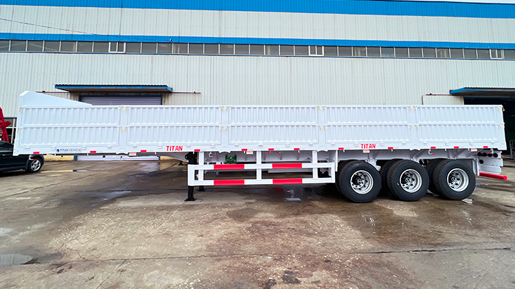 Hydraulic Heavy Duty 3 Line 6 Axles 130 Ton Low Bed Trailer for Sale in Mauritius