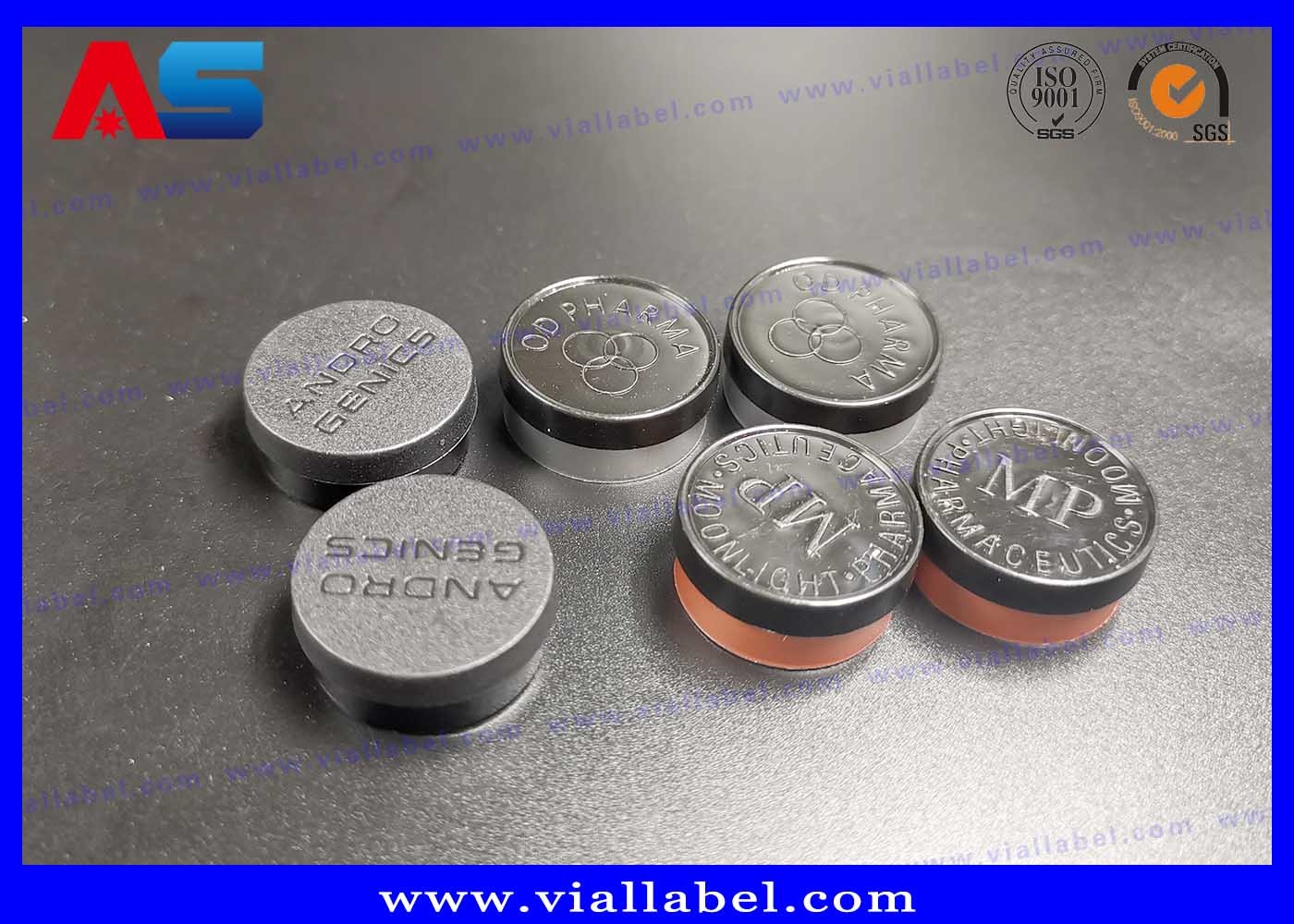 Heat Resistant Plastic Tops Flip Off Cap For Storing Chemistry Vials Bottles