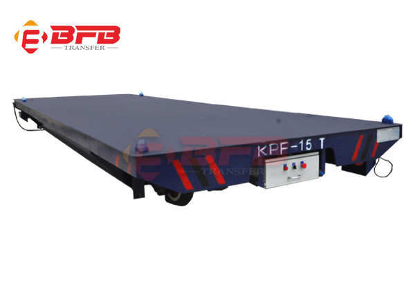 12 Ton Rail Transfer Steel Billet Transport Cart For Diesel Engine