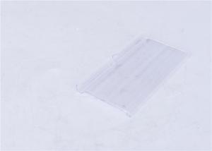 China Transparent PVC Label Sign Holder , Matt / Shiny Surface Shelf Talker on sale