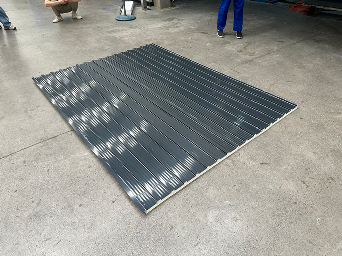 Polyurethane Great Wall Panel, Sunlight House Roof, Sunshade and Rain Shed, Polyurethane Sandwich Panel 2