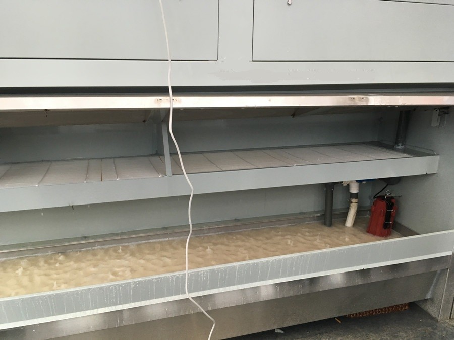 Stone Water Wall Air Suction Dust Collector
