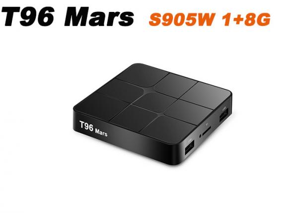 Quality T96 Mars S905W 1G8G ott tv box 4k kd player android with skype 4k ultra output android movies cartoon android tv box for sale