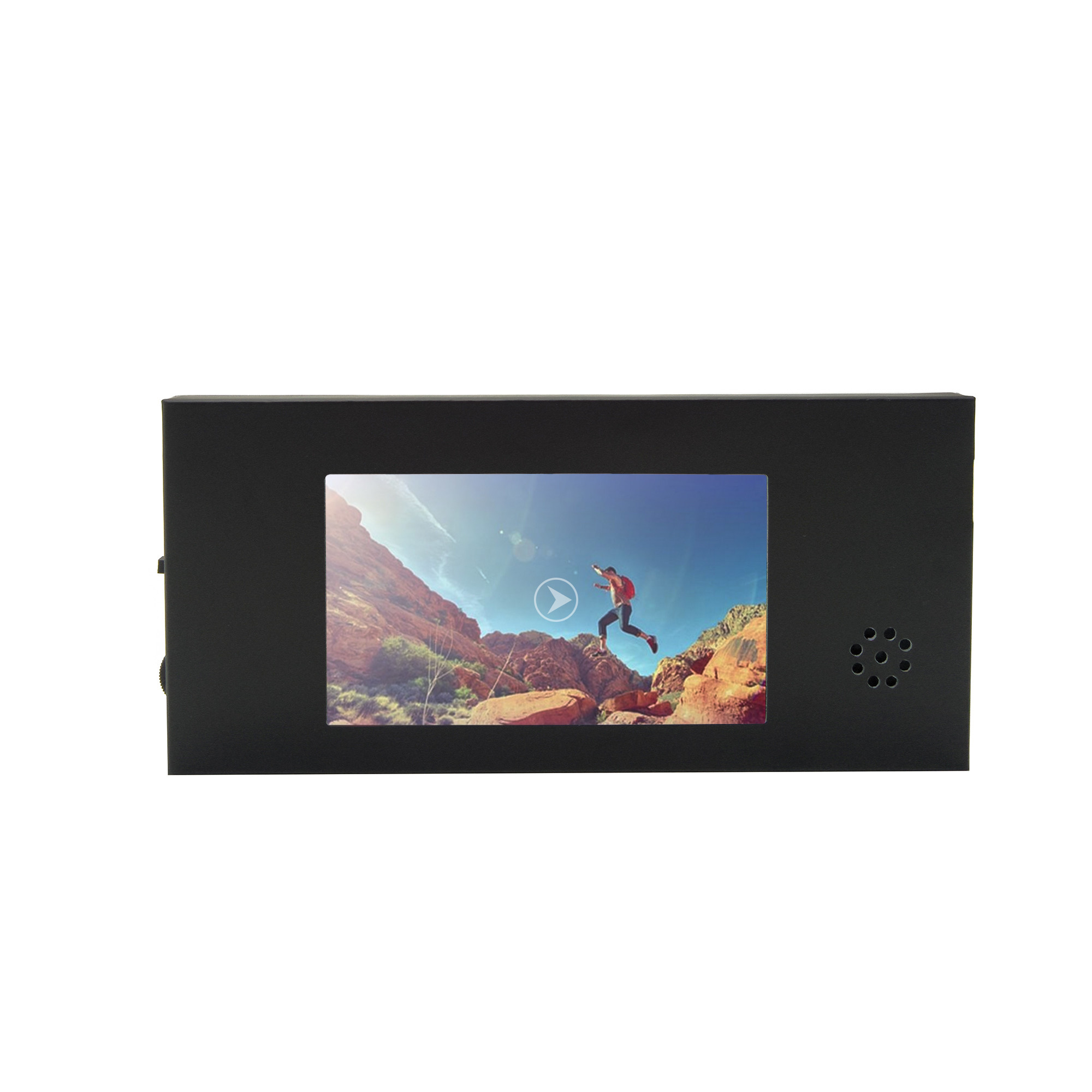 4.3 inch video shelf talker video player,LCD video pop display used for retails video player