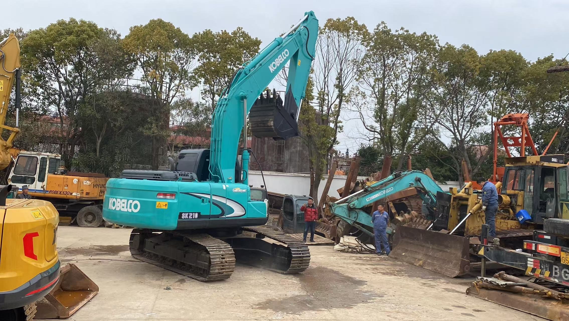 Kobelco SK210-8 Crawler Mini Excavator Second Hand SK200-8 Original Japan