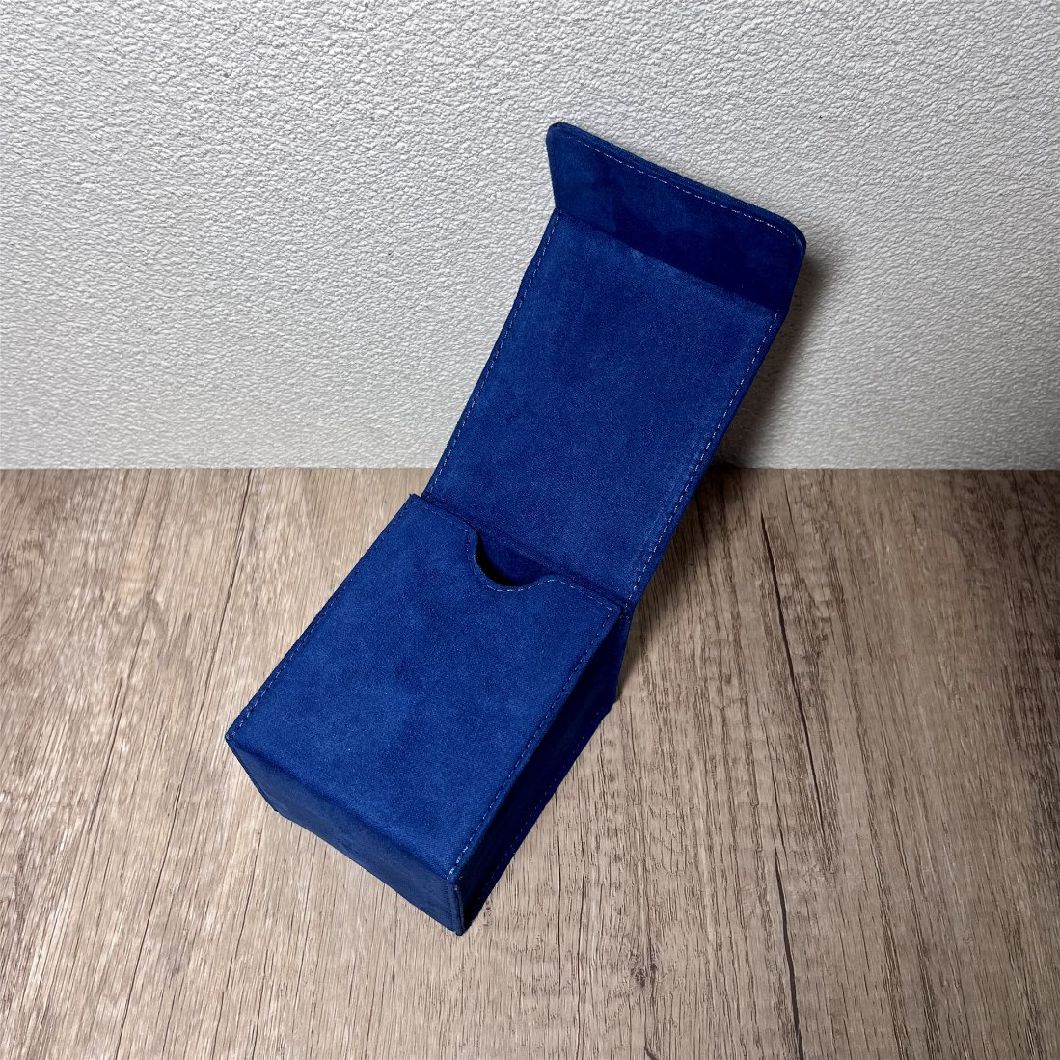 Watch Box Luxury High Quality Custom Logo Blue Cardboard Paper Gift Packaging New Design Custom