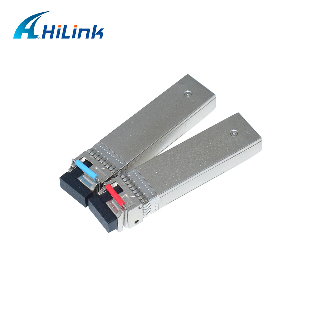 Full Compatible 10G BIDI 5KM 1270nm 1330nm Simplex LC Optical Transceiver Module