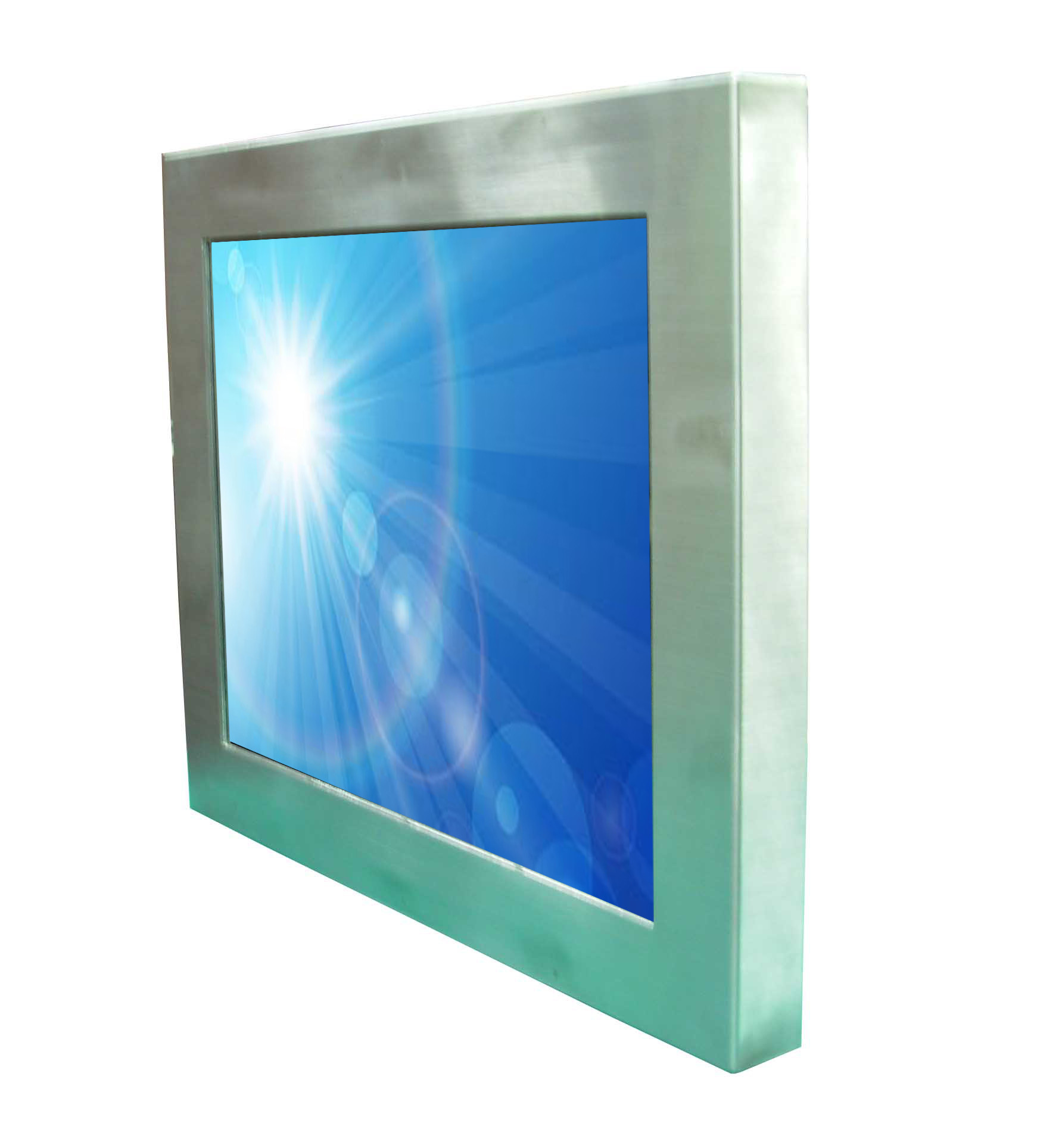 10.4" sunlight readable outdoor Rugged stainless steel full IP66/IP67 waterproof touchscreen Panel PC computer