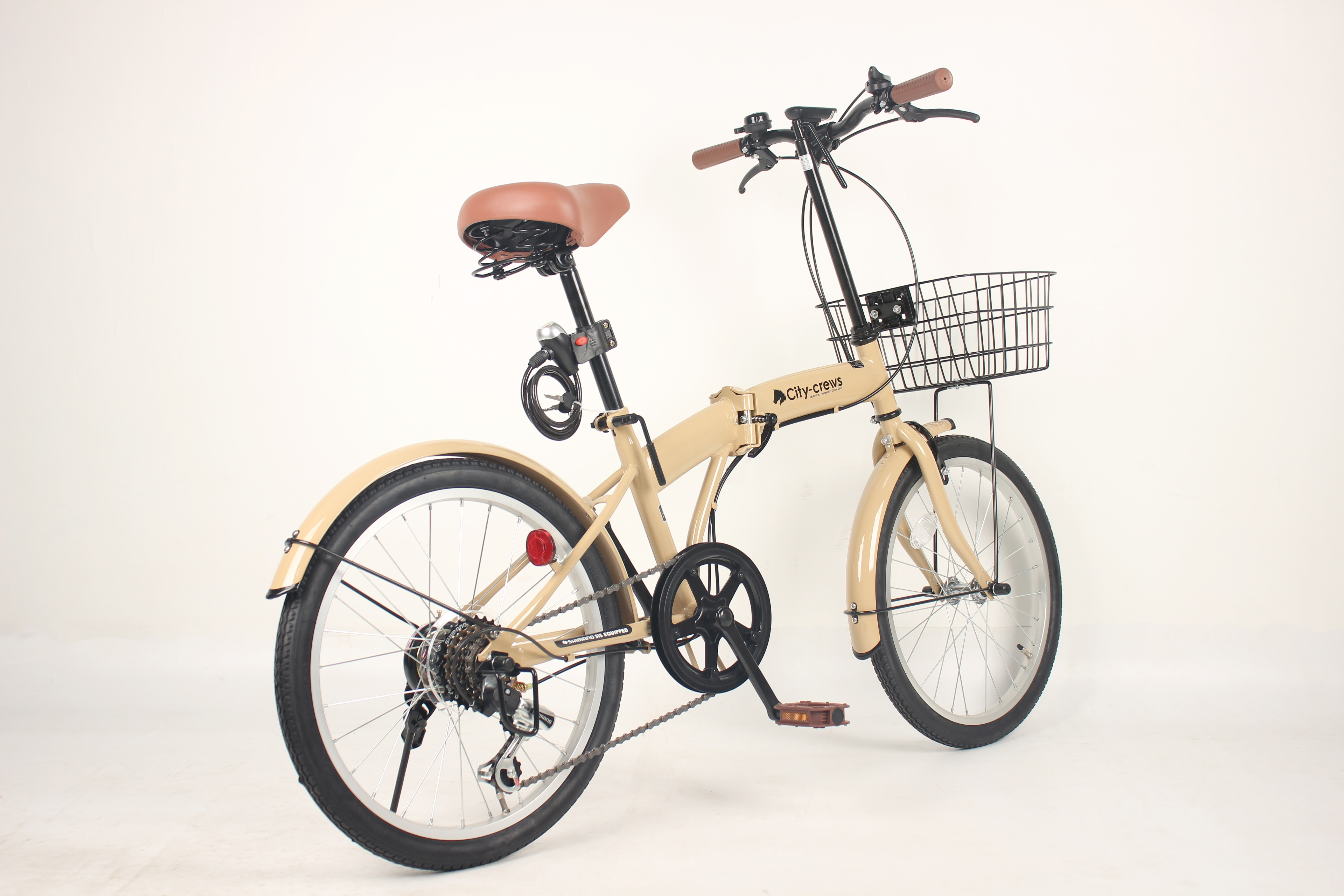 20 Inch Lightweight Foldable Bicycle For Easy Storage And Comfortable Ride