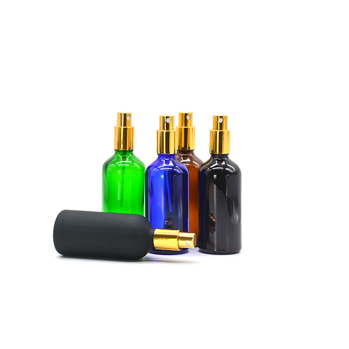 100ml Blue Essential Oil Bottle With Dropper
