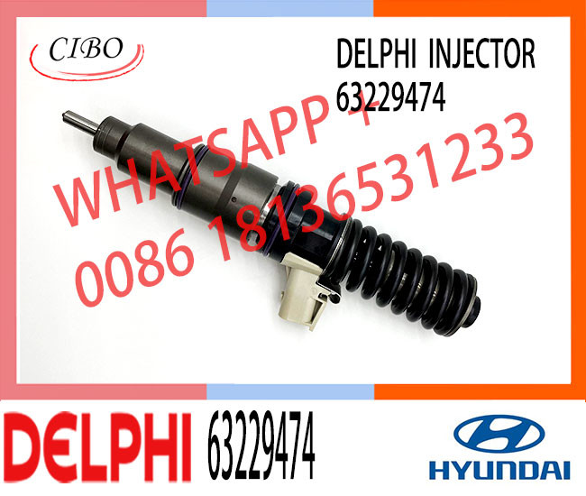 Remanufactured Common Rail Fuel Injector Assembly 33800-84710 3380084710 63229474 in stock
