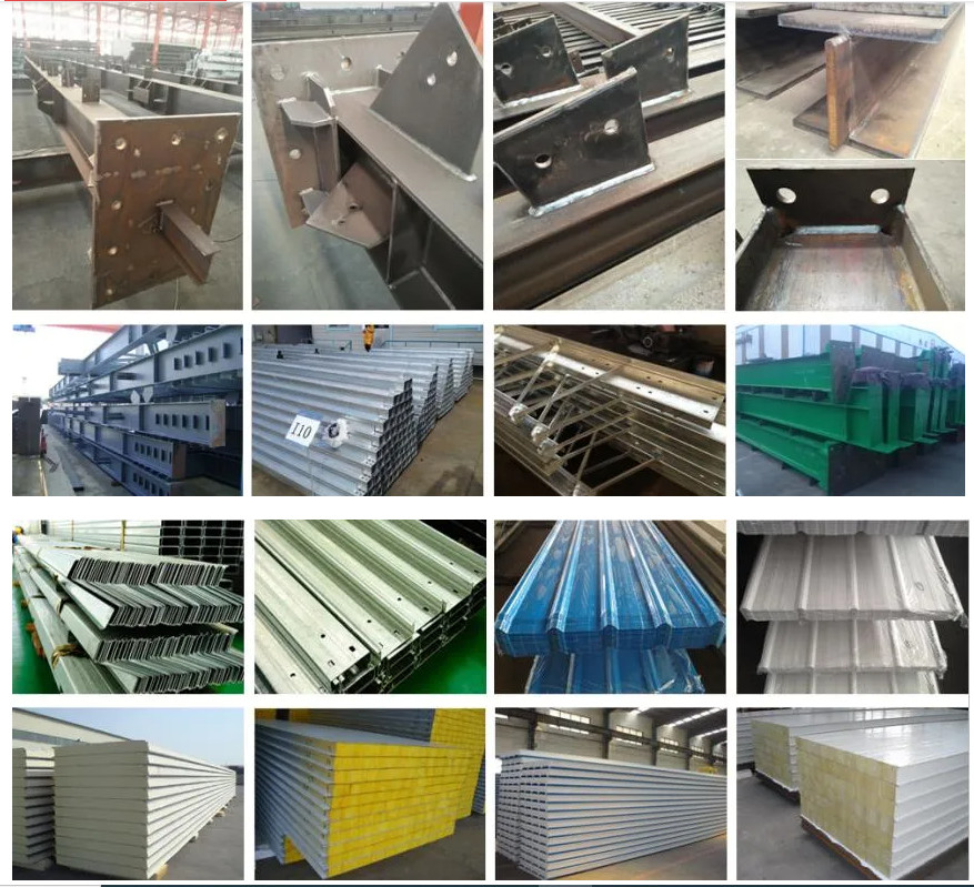 CE H Section Steel Metal Workshop Buildings Steel Structure