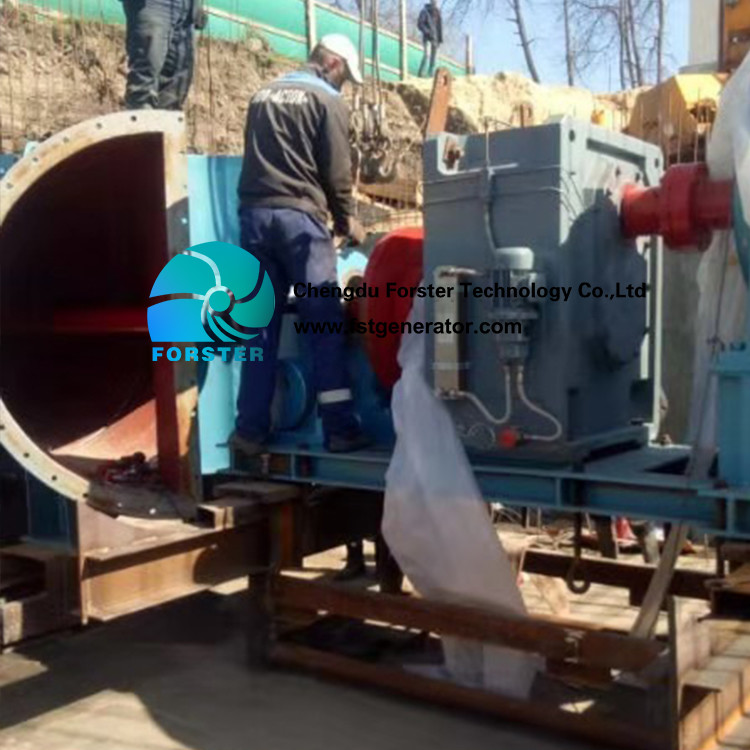 Alternative Energy LTubular Turbine Generator In Hydro Power Plant 135-300KW
