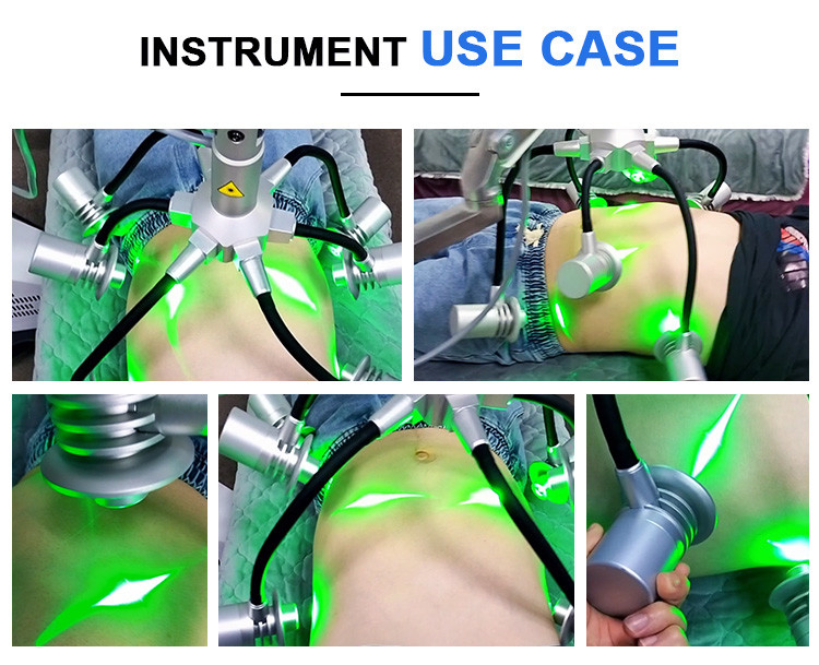 Air Cooled 300W Fat Melting Device Non invasive 6D Laser Slimming Machine For Lifts Buttocks