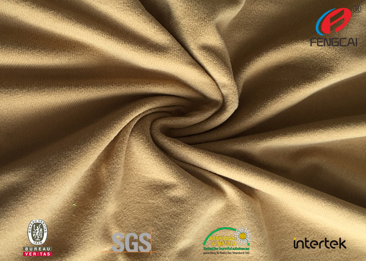 Warp Knitting 100 Polyester Microfiber Fabric FDY75D48F FDY75D48F OEM Available