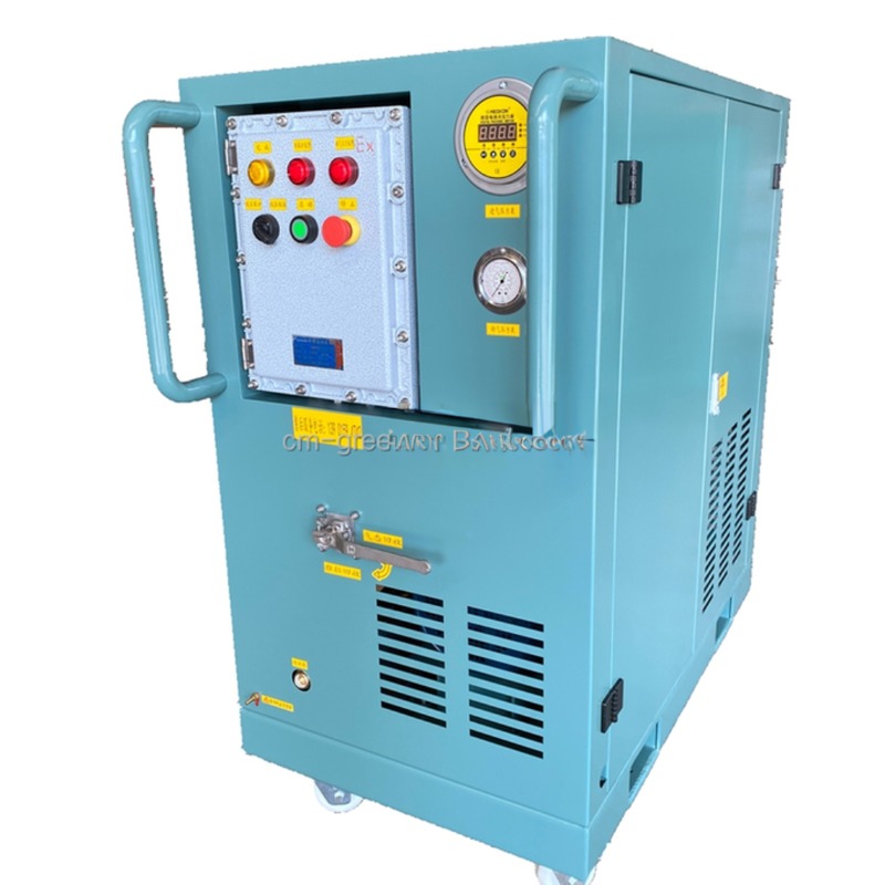 2HP High Pressure Refrigerant Recovery Pump R23 R508B Recovery Recharge Machine SF6 Chiller Recovery Unit