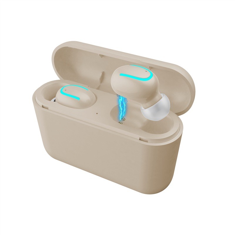 True Wireless Earbuds TWS Bluetooth 5.0 Headphones AirPods with Mic and Charging Case