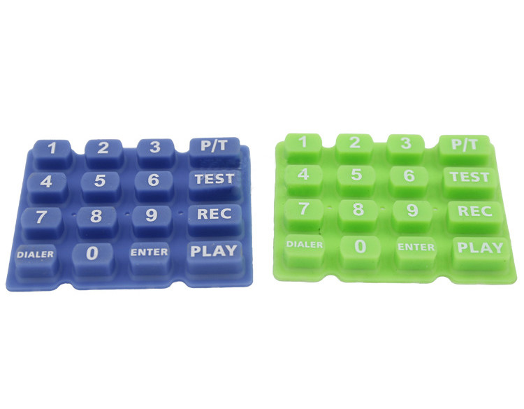 Multi Cavity Silicone Injection Molding Nbr Hnbr Small Transparent Conductive Digital Key