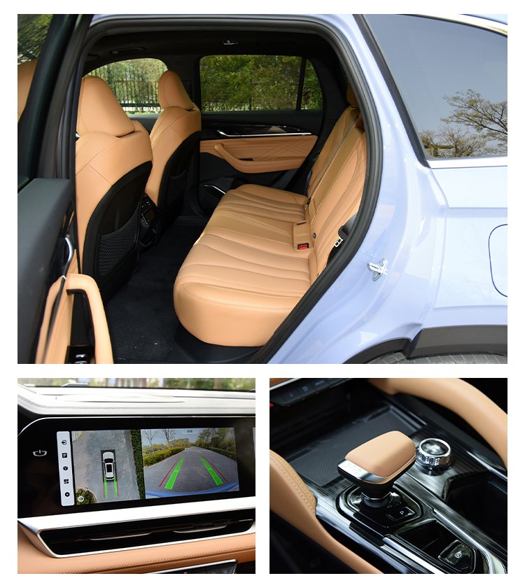 110Kw Maximum Power 225N m Maximum Torque 2023 Geely Xingyue l 0km Used Cars High Speed 200Km/h Left Hand Drive Electric Cars