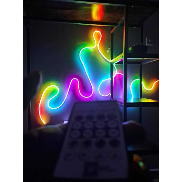 10-Level Dimming ,USB Neon Strip Light - Home Party Decorative Linear Lighting