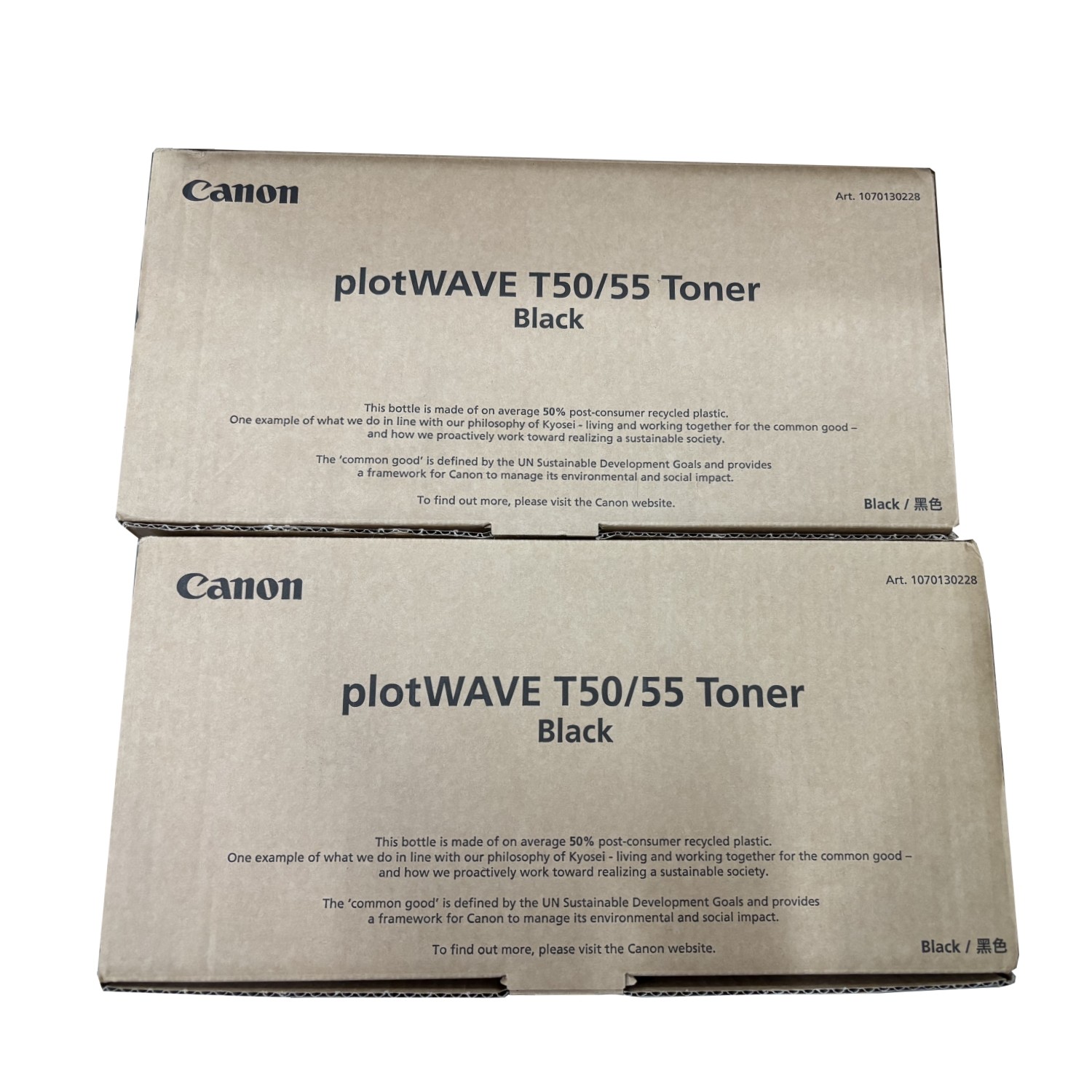 Original New Toner For Canon PlotWAVE T50 T55 5000 5500 1070130228