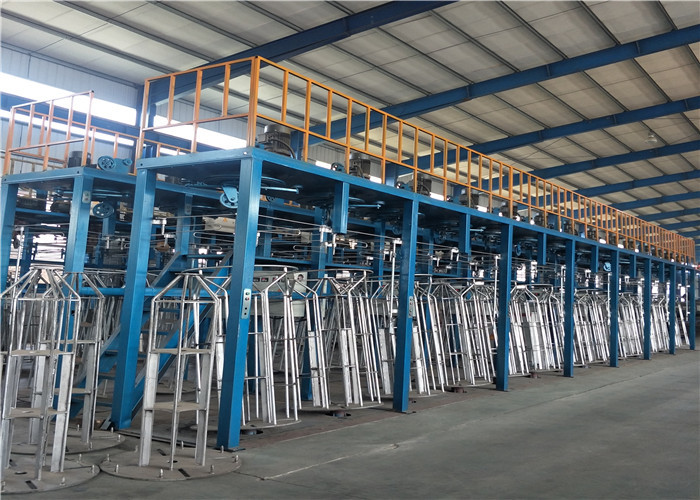 1.8-4.5mm Iron Wire Production Line , Hot Dip Galvanizing Line High Tensile Strength