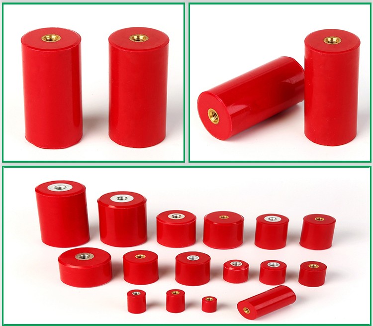 660V cylindrical mns3060 busbar support insulators for DMC/BMC