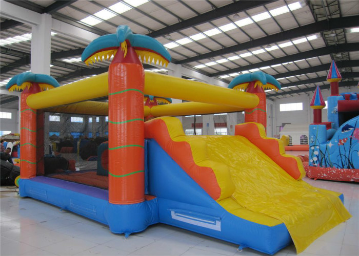 Simple inflatable monkey mini bouncer house PVC material inflatable mini bouncer castle bouncy for kids under 8 years