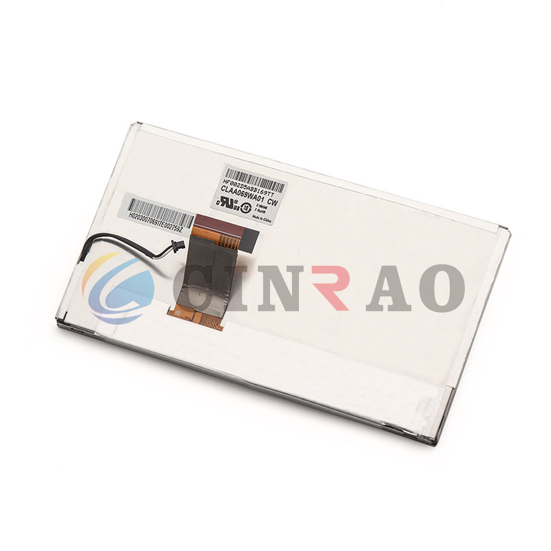 6.9 '' CLAA069LA01CW GPS LCD Screen / TFT LCD Module High Stable