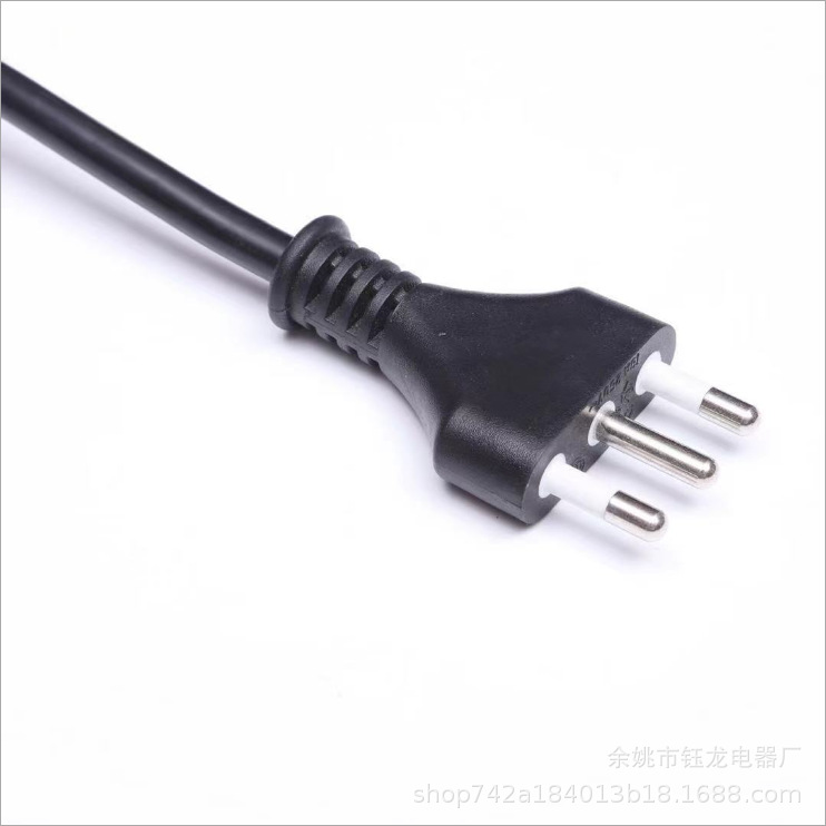Europe Standard Power Cable 3ft/6ft/12ft Length SPT-2 18AWG x 2C EU Plug to IEC C19