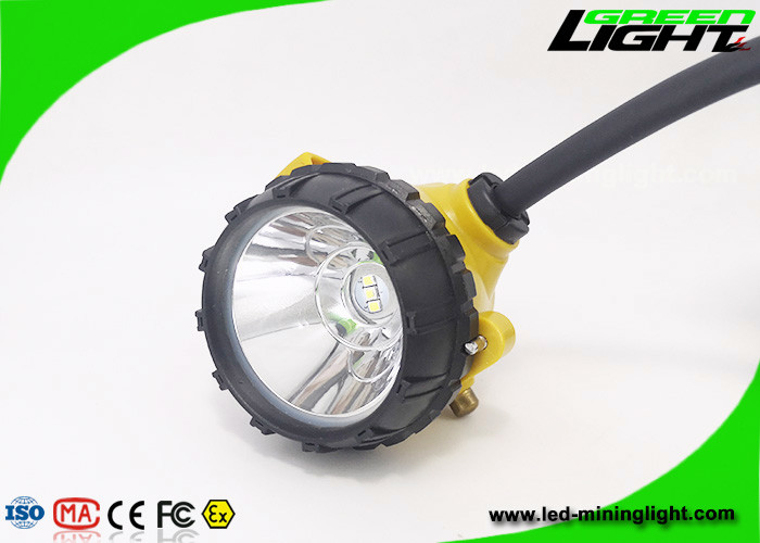 450mA 221lum 15000lux LED Mining Cap Lamp 6.8Ah 3.7V Led Mining Headlamp