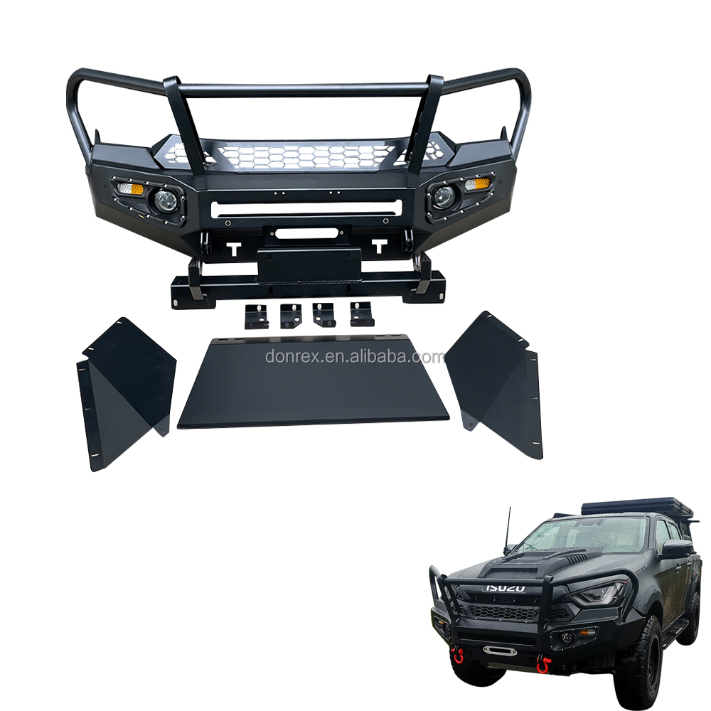 ISUZU Dmax Pickup Steel Guard Body Kit Bull Bar Auto Accessories Front Bumper 210*66*75 cm