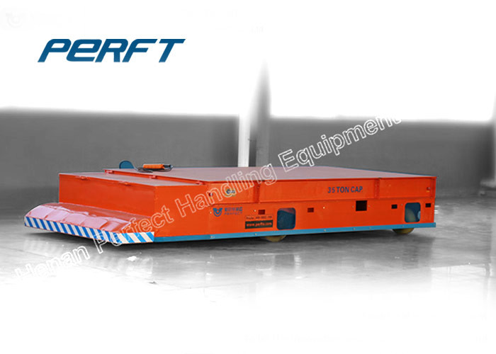 Heavy Load Electric SGS Rail Transfer Cart With Remote Control System