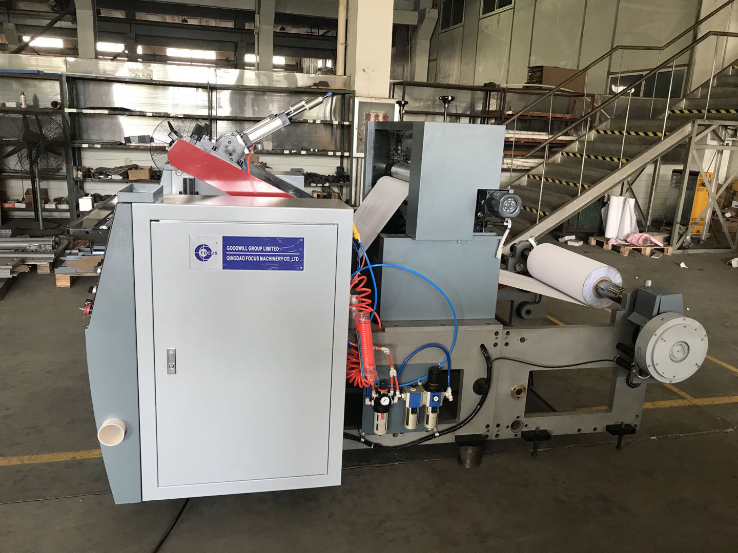 Automatic Marking Device Thermal Paper Converting Machine With Meter Counting