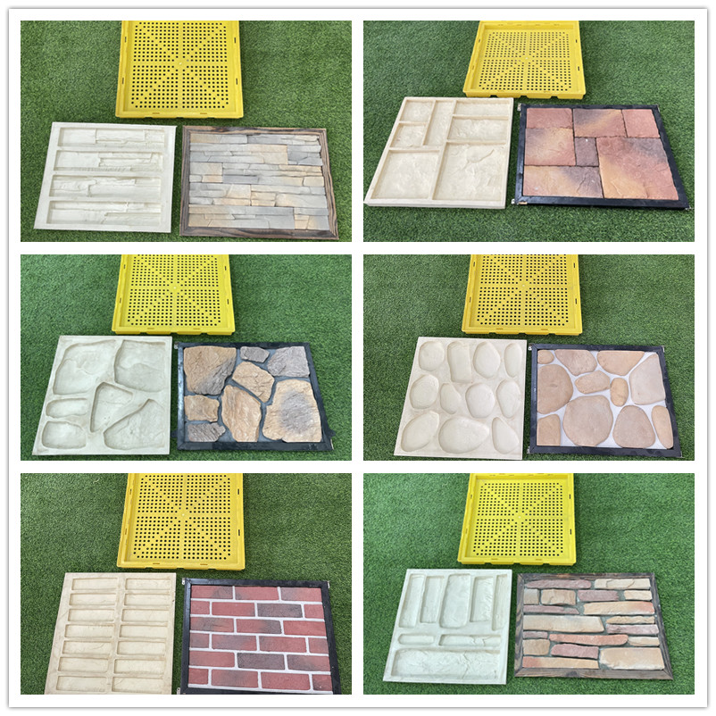 Automatic Artificial Stone Production Line Paving Stone Making Machine
