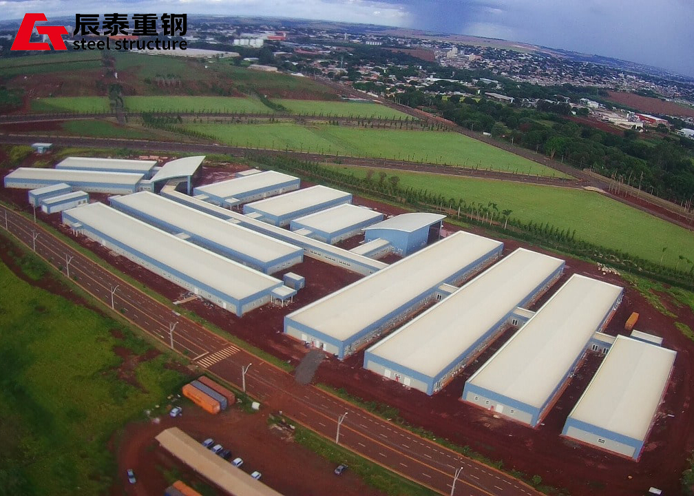 Customized Prefabricated Steel Structure Building Construction For Community Health Center