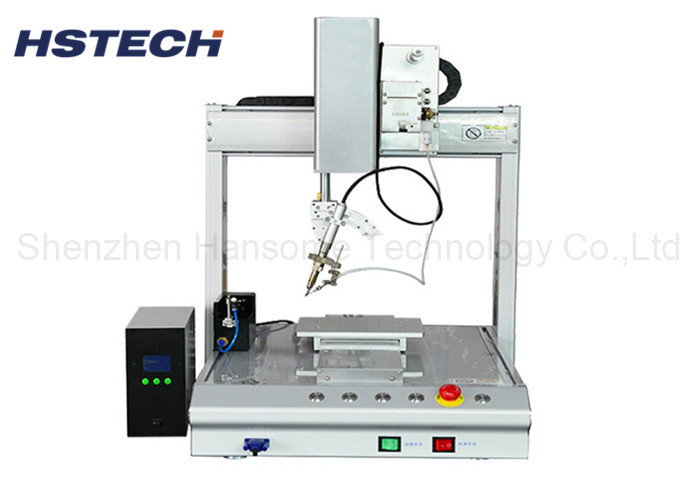 Tabletop Model Automatic Soldering Robot High Precision Stepper Motor For Navigation PCB
