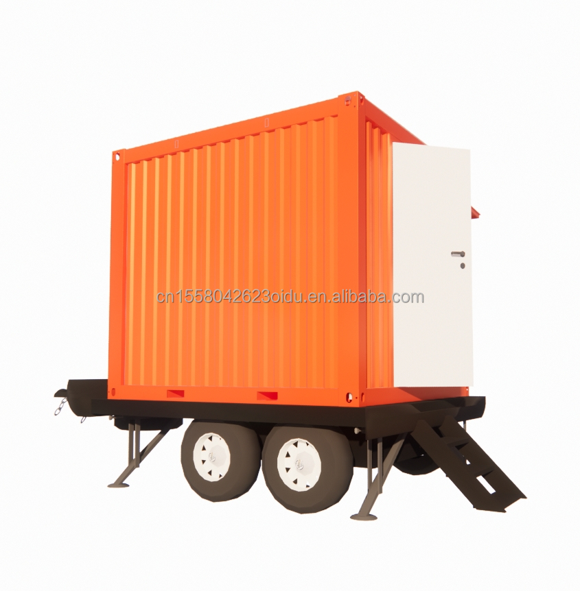 Folding Container 10ft Pop-up Mobile Home Trailer for Modern Tiny Custom Prefab Bar Camping House on Wheels Trailer