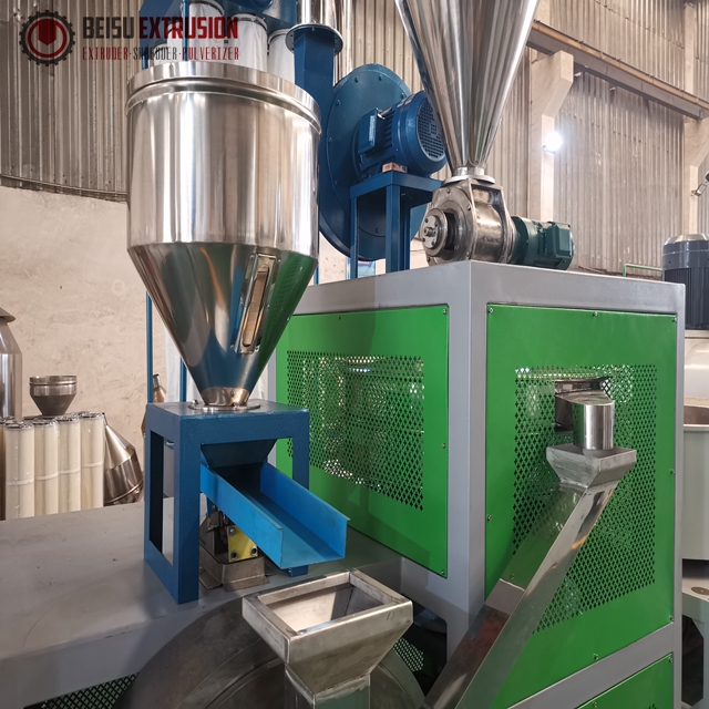 8.0mm 2900rpm Ss Disc Blade Pe Pulverizer Machine