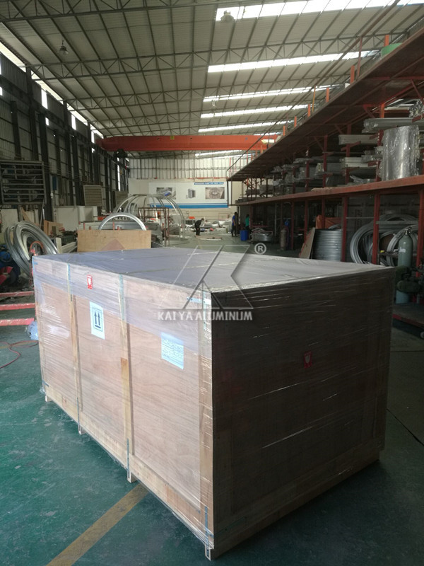 Safe Aluminum Polycarbonate Dome House Large Aluminum Profiles Round