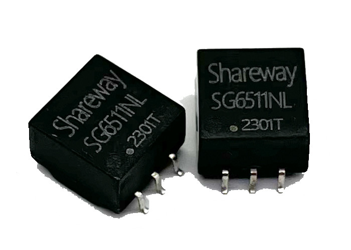 Low Profile 900 UH Push Pull Transformers For Isolated Power Supply UA8252-AED
