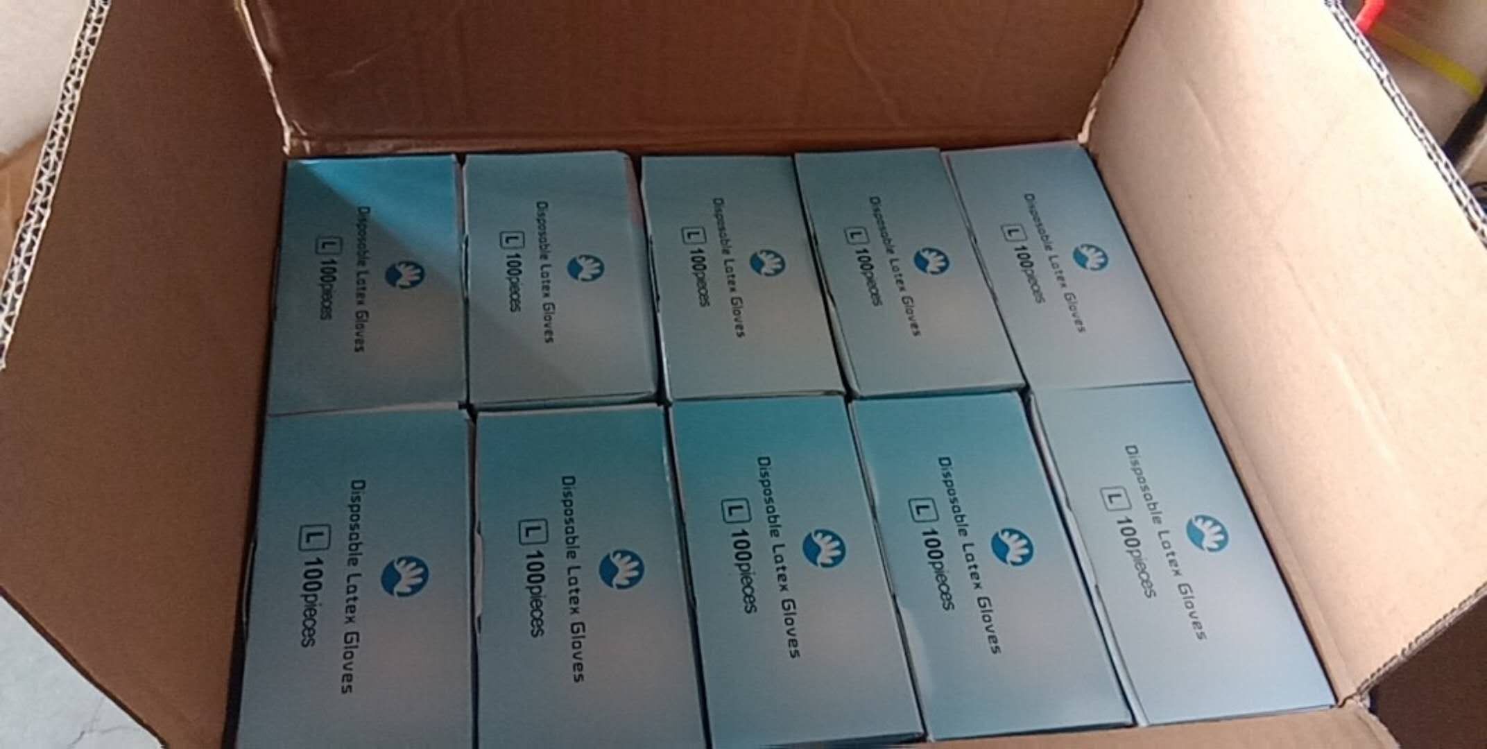 Disposable Latex Gloves Full Size Range for Cleaning Lab and Food Prep Applications