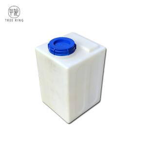 China 16 Gallon Heavy Duty Chemical Dosing Tank 6mm Thicker For Chemical Chlorides Acid on sale