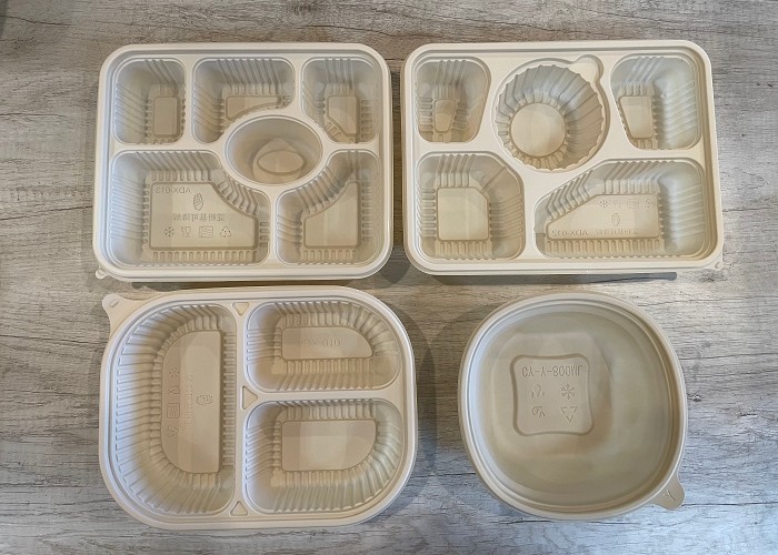 Automatic Pvc Blister Machine Food Take Away Disposable Lunch Box Making Machine