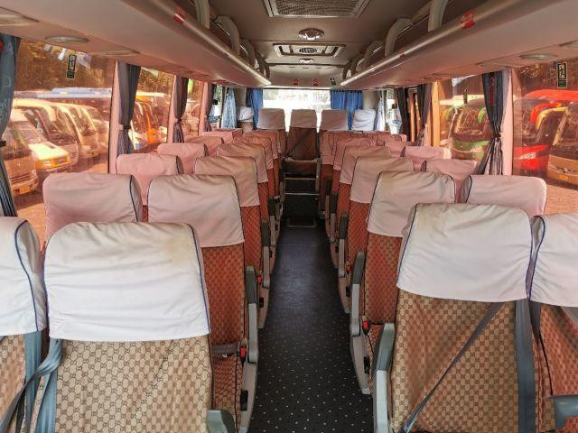 Used Toyota Higer Buses For Philippines Hiace Right Hand Drive Mini Car Kinglong Bus Coach XMQ6802 35 Seats