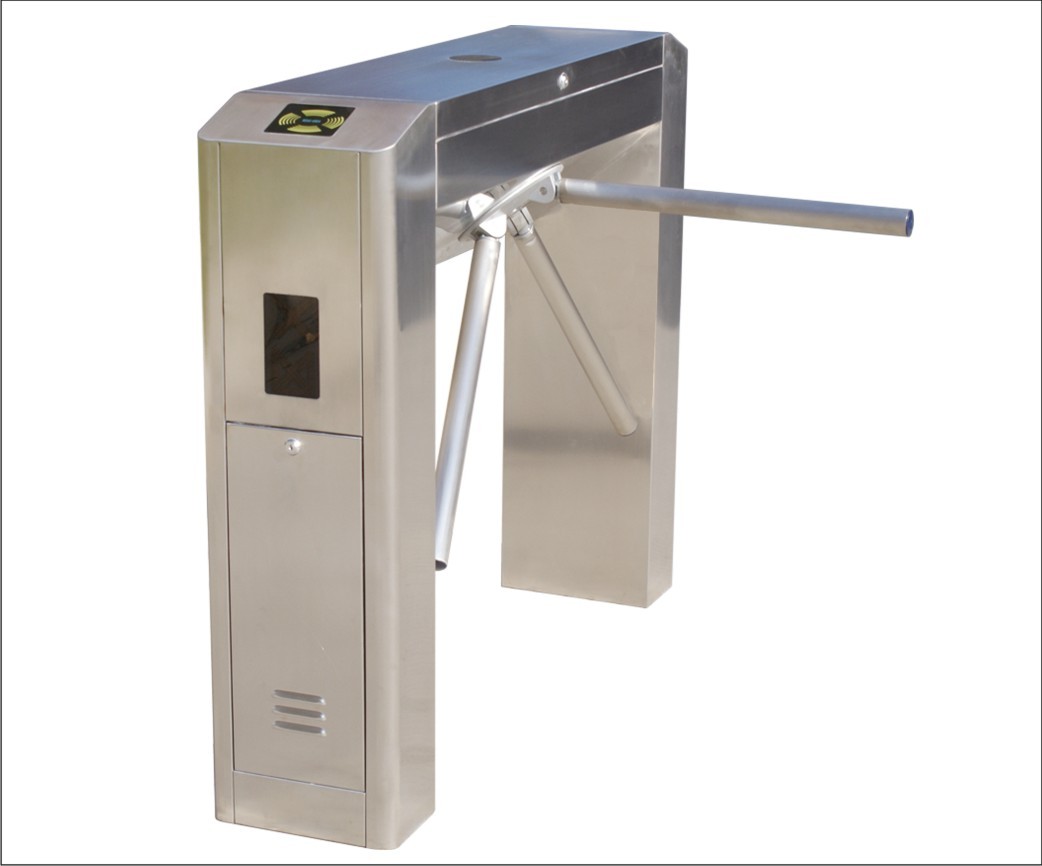 Security Swipe Turnstile Barrier Gate RFID Cards Access Control Automatic 50/60HZ