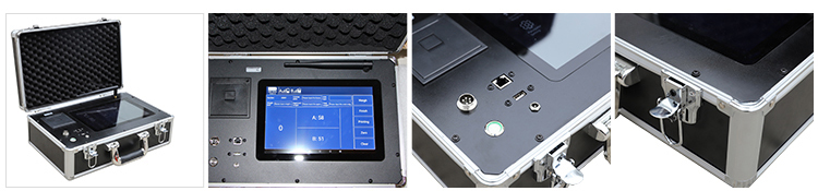 Ruijia 10 20Ton Wireless Digital Custom Dynamic Portable Axle Vehicle Weighing Truck Scale