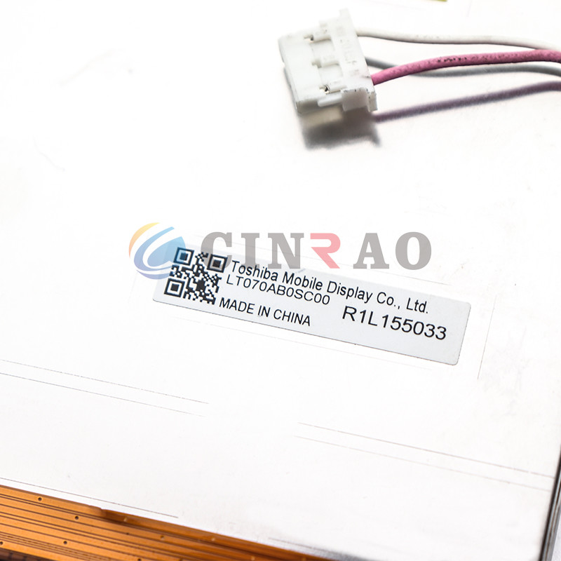 Toshiba 7.0 Inch LT070AB0SC00 TFT LCD Display Screen Panel For Car GPS Navigation